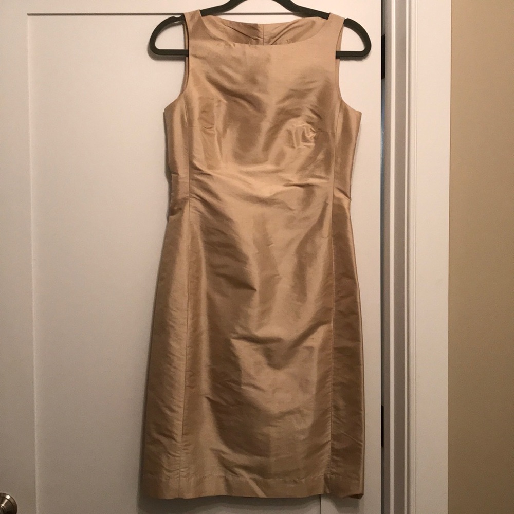 Silk sheath dress